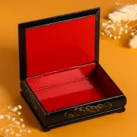 Шкатулка «Москва. Собор», 10×14 см, лаковая миниатюра