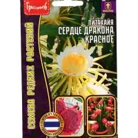 Семена цветов Питахайя Сердце Дракона Красное 5шт. / НОВИНКА  12.29 г.