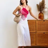 Сумка женская багет TEXTURA на молнии, 27&times;9&times;23 см, бежевая