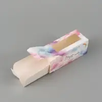 Коробка подарочная с окном &laquo;Только для тебя&raquo;, 12&times;5.5&times;5.5 см, самосборная