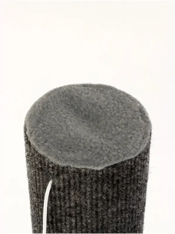 Когтеточка  Когтеточка "Столбик" Lowcost ковролиновая с игрушкой,  35 х 35 х 85 см, микс цветов