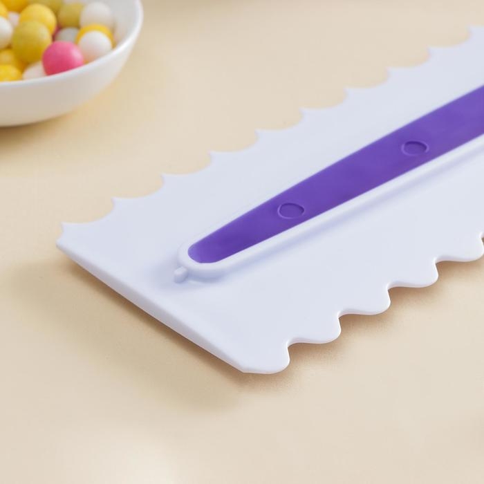 Шпатель кондитерский KONFINETTA «Праздник», 23×7,5 cм, цвет белый Шпатель кондитерский KONFINETTA «Праздник», 23×7,5 cм, цвет белый