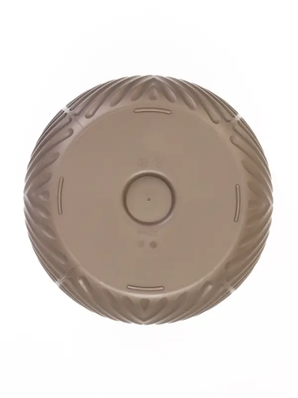 Кашпо со вставкой 3,7 л d22 см h20 см РАМОНА серый