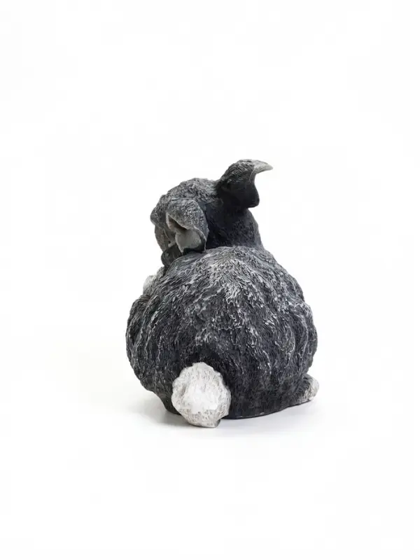 Садовая фигура из полистоуна &laquo;Заяц-почесун&raquo;, 28&times;14&times;21 см