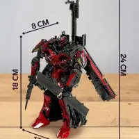 Робот &laquo;Огнеборец&raquo;, трансформируется, с элементами из металла