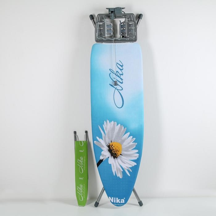 Доска гладильная Nika «Эльза де люкс», 124×40 см, металл, регулируемая высота до 93 см рисунок микс Доска гладильная Nika «Эльза де люкс», 124×40 см, металл, регулируемая высота до 93 см рисунок микс