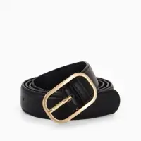 Ремень жен 05-01-01-01, Июнь2512, 3*0,3*110 см, без винта, пряж золото, 1 прокол, черный Ремень жен 05-01-01-01, Июнь2512, 3*0,3*110 см, без винта, пряж золото, 1 прокол, черный