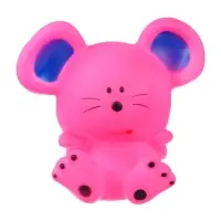 Резиновая игрушка для ванны Крошка Я &laquo;Мышонок&raquo;, 9 см, с пищалкой, МИКС