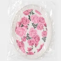 Поднос овальный Доляна &laquo;Пастораль&raquo;, 39&times;29&times;3.5 см, цвет МИКС