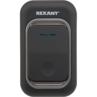 Звонок дверной беспроводной c цифровым кодированием (черный) REXANT RX-30