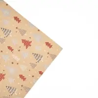 Набор упаковочной бумаги &laquo;Новогодняя&raquo;, 4 листа, 70 &times; 100 см