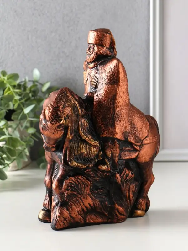 Фигура гипс &laquo;Атаман на коне&raquo;, 25&times;19&times;11 см