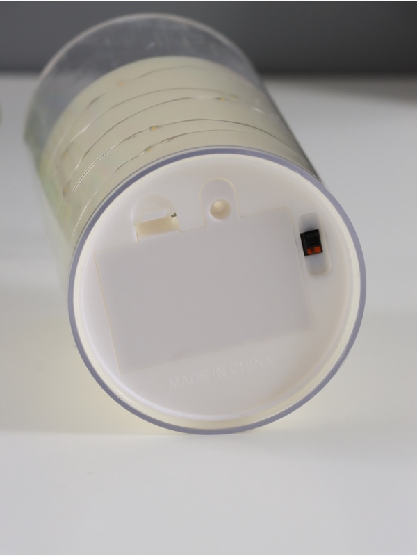 Ночник свеча "Романтик" LED 3xААА 7,5х7,5х15см