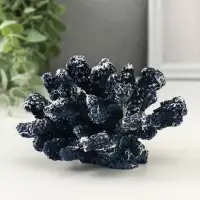 Сувенир полистоун "Коралл синий" 12х11х8,5 см Сувенир полистоун "Коралл синий" 12х11х8,5 см