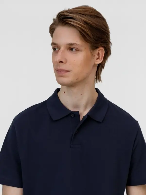 Рубашка поло унисекс Pulse, кобальт (темно-синяя), размер L