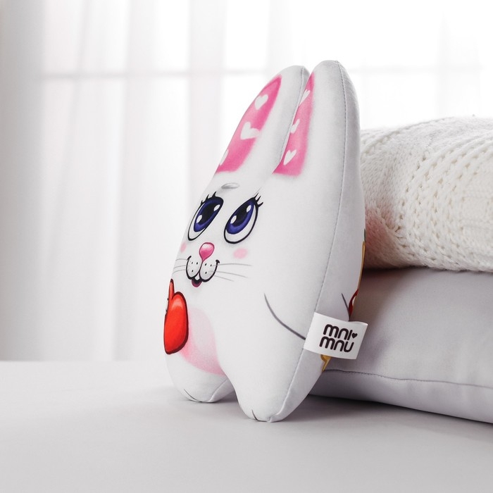 Игрушка-антистресс «Зайка с сердечком» Игрушка-антистресс «Зайка с сердечком»