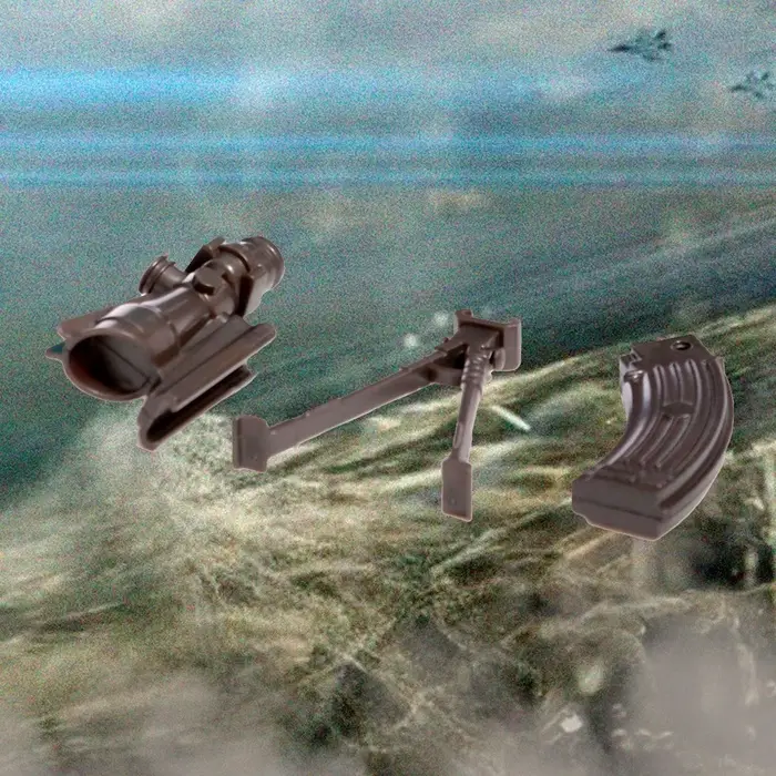 Робот &laquo;Автомат&raquo;, трансформируется, с металлическими элементами