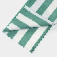 Салфетка для уборки Доляна &laquo;Полоски&raquo;, микрофибра махровая, 30&times;30 см, МИКС