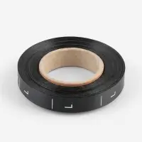 Размерник сатиновый, L, 1000 шт., 12 мм, 30 м, чёрный