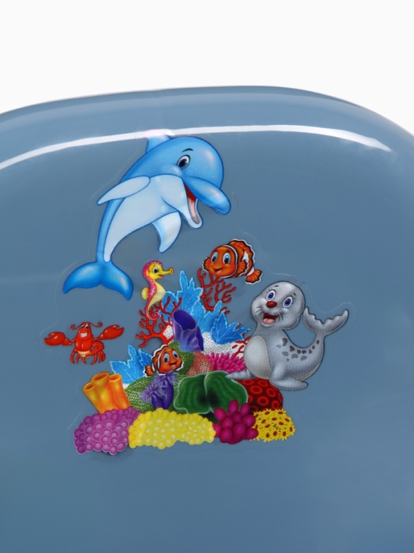 Детский горшок  Детский горшок "Ниш -Бэйби"   серый