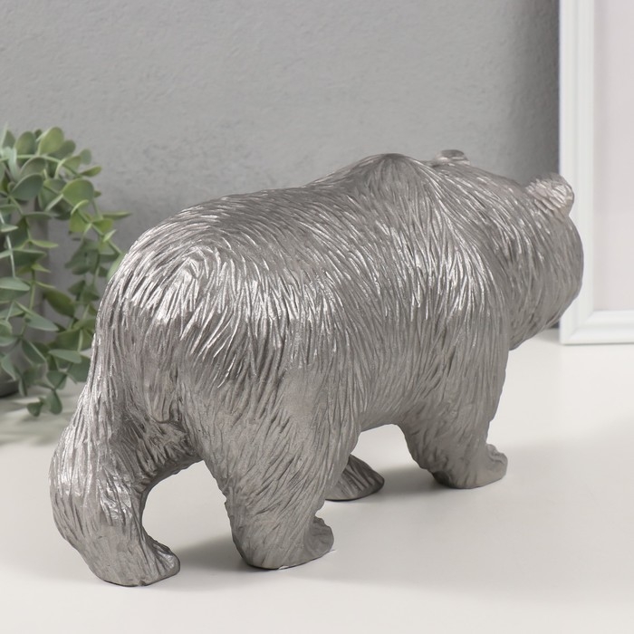 Копилка Копилка "Медведь Серебряный" 18,5 х 14 х 36 см