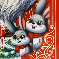Коробка подарочная новогодняя «Путешествие на паровозе» 21×12×27 см