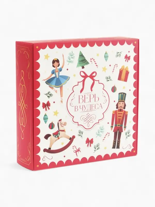 Коробка складная «Щелкунчик», 26×26×8 см Коробка складная «Щелкунчик», 26×26×8 см