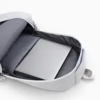 Рюкзак школьный, &laquo;Уставший кот&raquo;, 5 карманов, 2 отделения, 31&times;13.5&times;45 см, серый