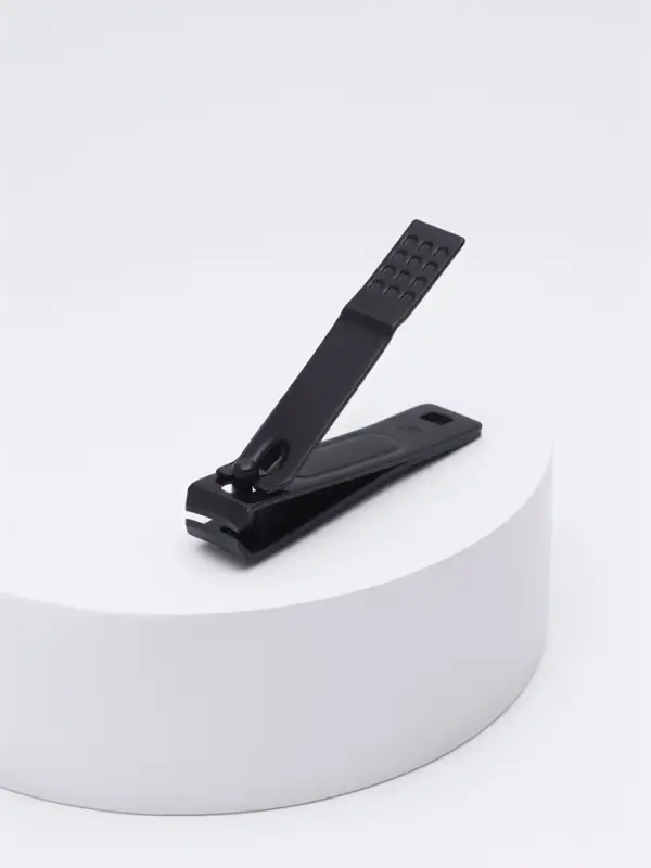 Кусачки книпсер маникюрные, 5.9 см, на блистере, чёрные