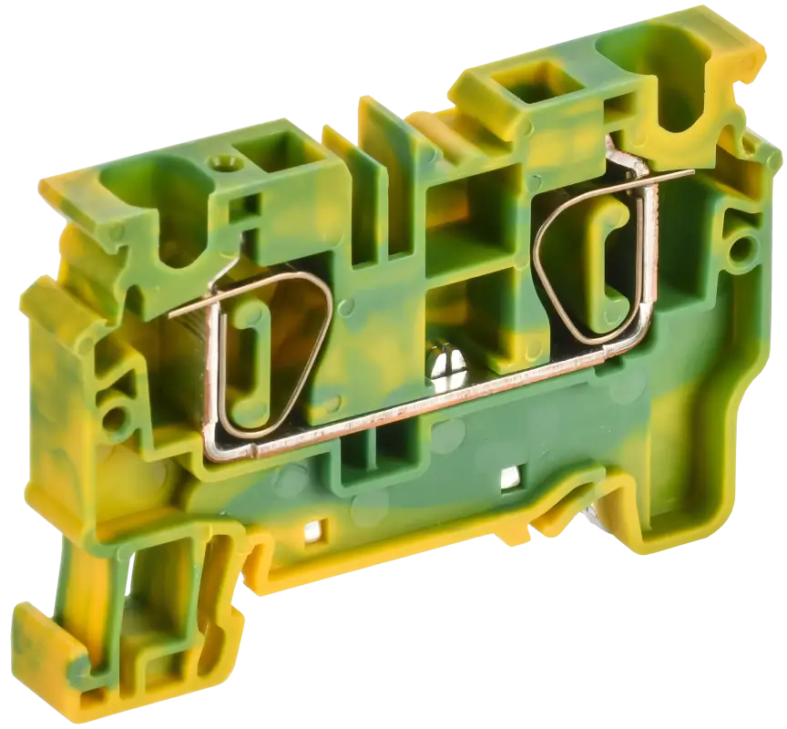 ARMAFIX Клемма пружинная CX6 PE 6мм2 проходная заземляющая IEK