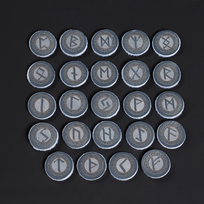 Руны для гадания Руны для гадания "Скандинавские", 25шт, кожа