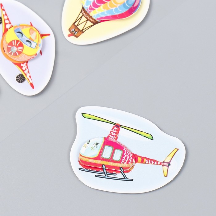 Наклейка картон 2 слоя Наклейка картон 2 слоя "Транспорт для малышей" 17х12 см