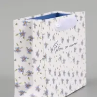 Пакет подарочный &laquo;Цвети от счастья&raquo;, 15&times;12&times;5.5 см