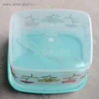 Набор банок для сыпучих «Клумба», 500 мл, 3 шт, цвет МИКС Набор банок для сыпучих «Клумба», 500 мл, 3 шт, цвет МИКС