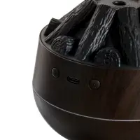 Увлажнитель воздуха LHU-05, ультразвуковой, с подсветкой, 300 мл, от USB, 2.2 Вт, коричневый