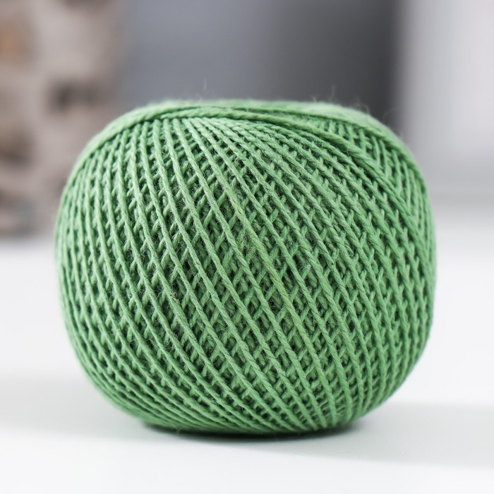 Нитки вязальные  Нитки вязальные "Флокс" 150м/25гр 100% хлопок немерсеризованный цвет 2304