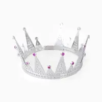 Корона королевы, цвет серебряный Корона королевы, цвет серебряный