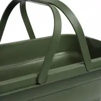 Корзина - столик maclay 2 в 1, складная, 47&times;28.5&times;23.5 см, зелёная