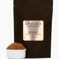 Соль для ванны, 300 г, аромат сандала и ванили, LA POETIQUE