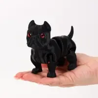 3Д игрушка "Чёрный пёс"