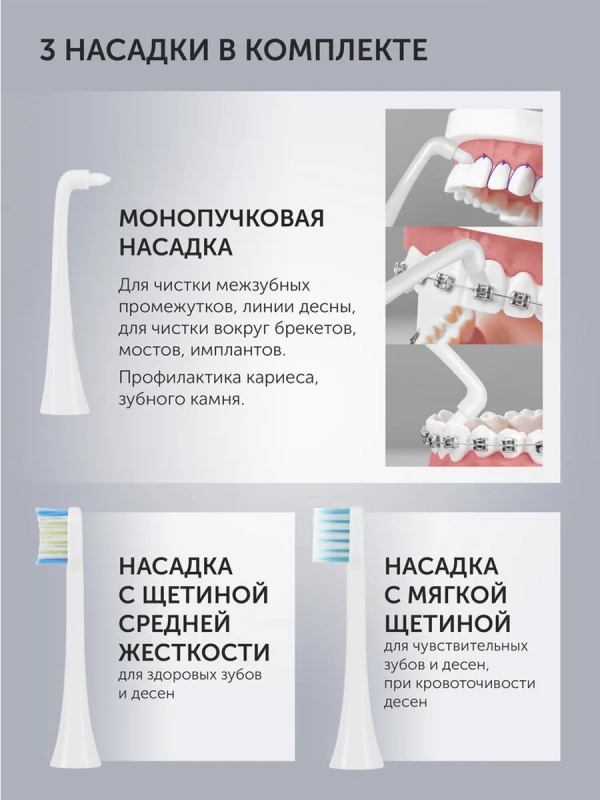 Электрическая зубная щетка PETB 0220 T