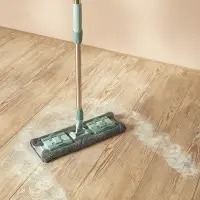 Швабра со сменной насадкой тм VETTA, насадка микрофибра, телеск.ручка 110см, сталь, пластик, 2 цвета