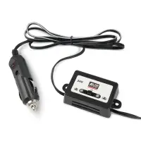 Вентилятор автомобильный AVS 8048C 24В 8" (корпус: металл, переключатель, цвет: серебристый)