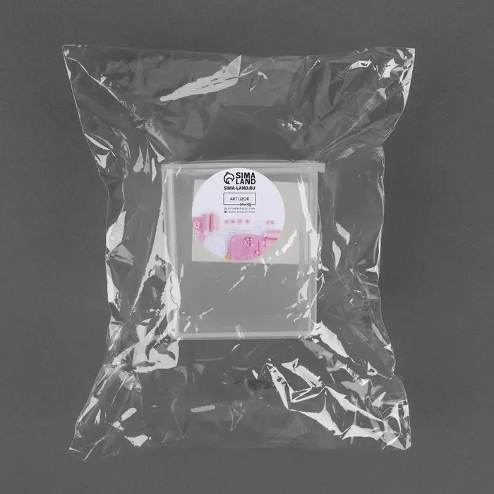 Бокс для хранения мелочей, 5.5×5.5×6 см, прозрачный