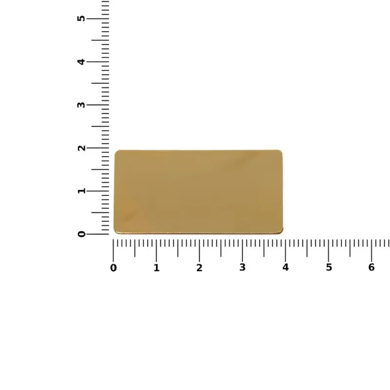 Значок Magnet Matto, золотистый глянцевый