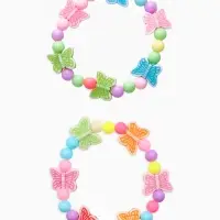 Браслет детский &laquo;Выбражулька. Бабочки порхающие&raquo;, d=6 см, МИКС