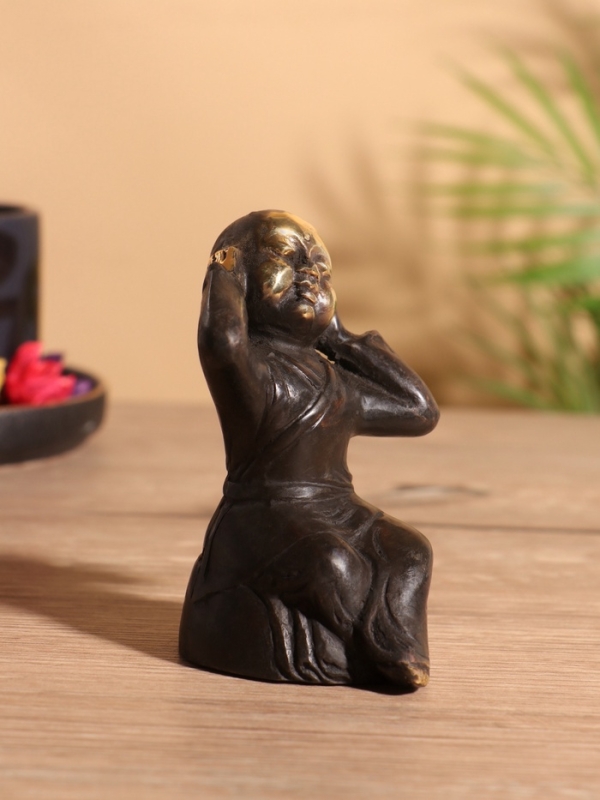 Сувенир бронза Сувенир бронза "Монах" 7х6х10 см