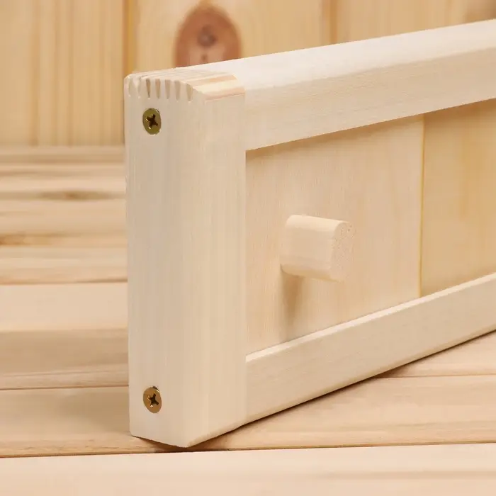 Крышка вентиляции &laquo;Пламя&raquo;, 28&times;12 см, липа, с задвижкой, &laquo;Добропаровъ&raquo;