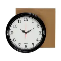 Часы настенные &laquo;Соломон&raquo;, d=23 см, плавный ход, чёрные
