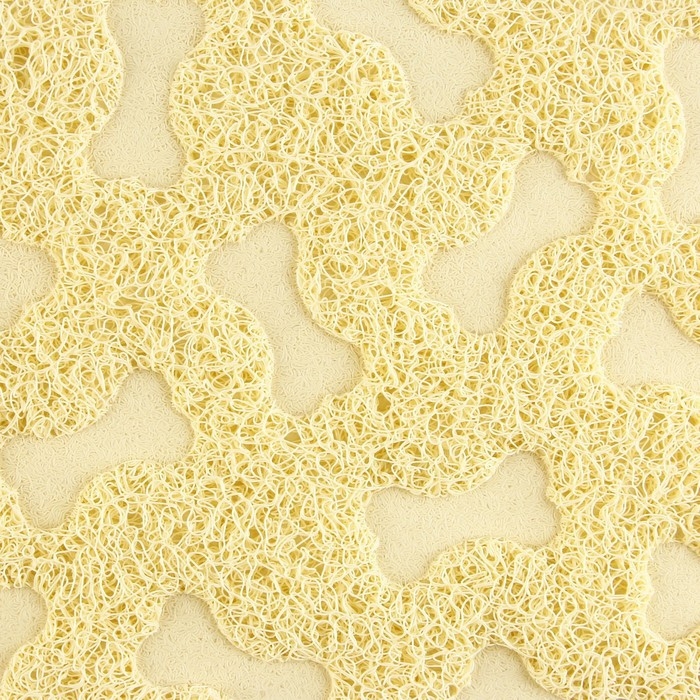 Коврик универсальный под миску и лоток «Косточки», 30х40 см, бежевый Коврик универсальный под миску и лоток «Косточки», 30х40 см, бежевый